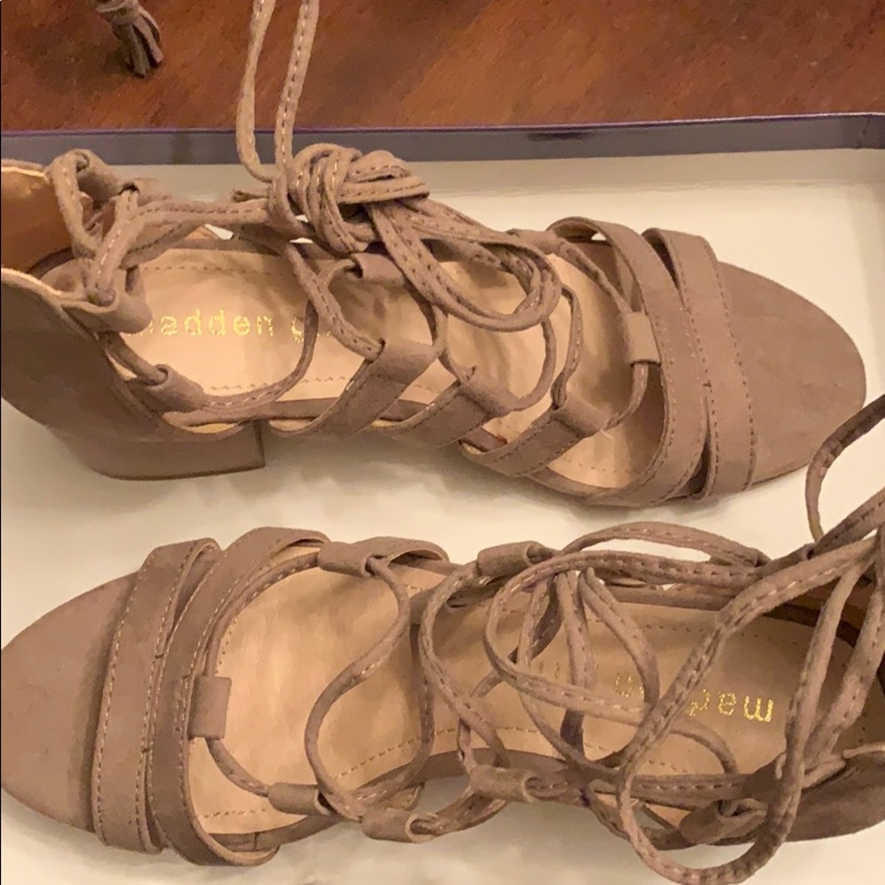 Laced up Sandals